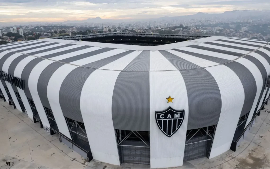 estádio, do Atlético-MG;