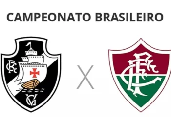 Clássico, carioca, partida, entre Vasco e Fluminense;