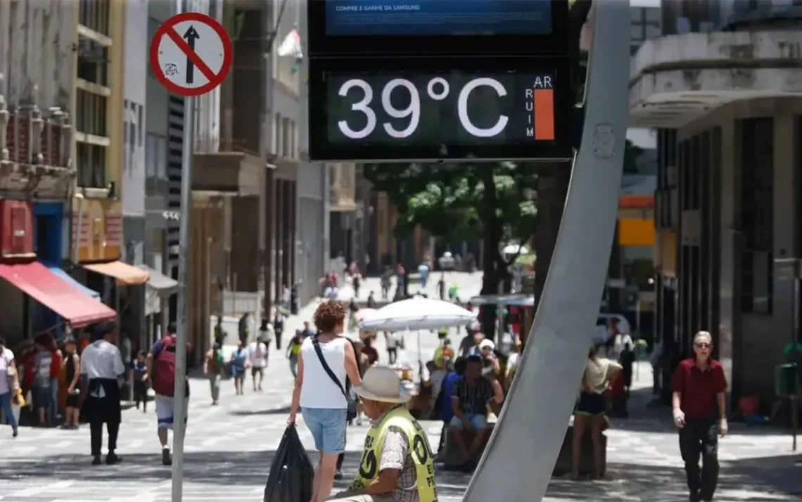 onda, ondas, ilha, de calor;