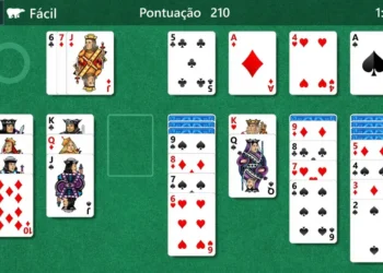 jogo, de paciência, paciência, clássica, solitário;