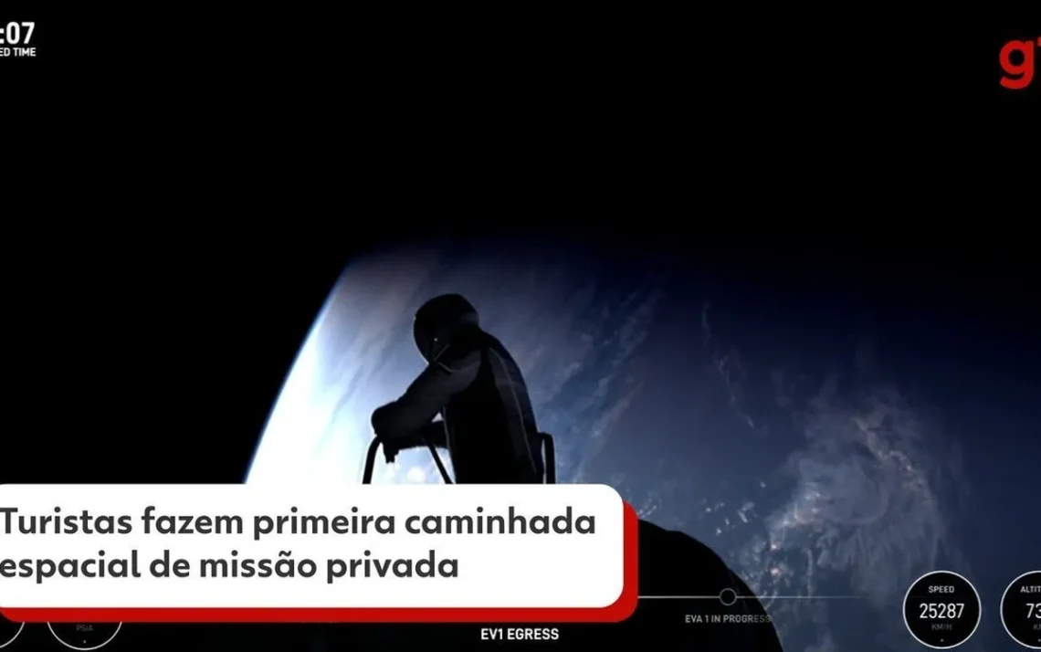 satélite, via, espacial, missão, espacial;