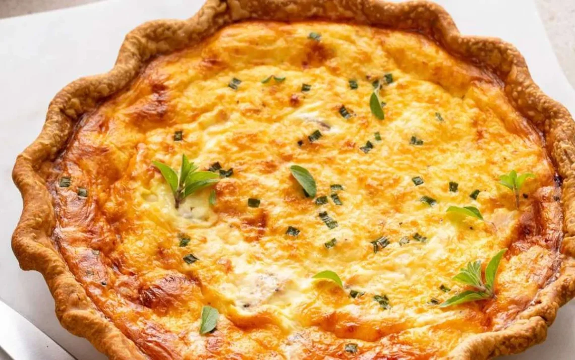 quiche, prato, receita, cardápio