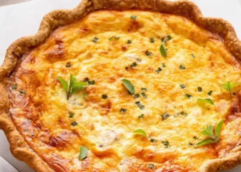 quiche, prato, receita, cardápio