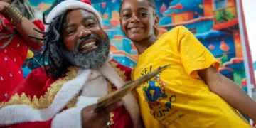 Natal, Papai Noel negro, espírito de Natal;