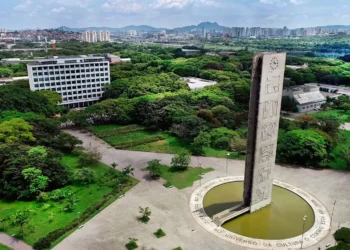 Praça do Relógio, na cidade universitária da USP — Foto: Divulgação - Todos os direitos: © G1 - Globo Mundo