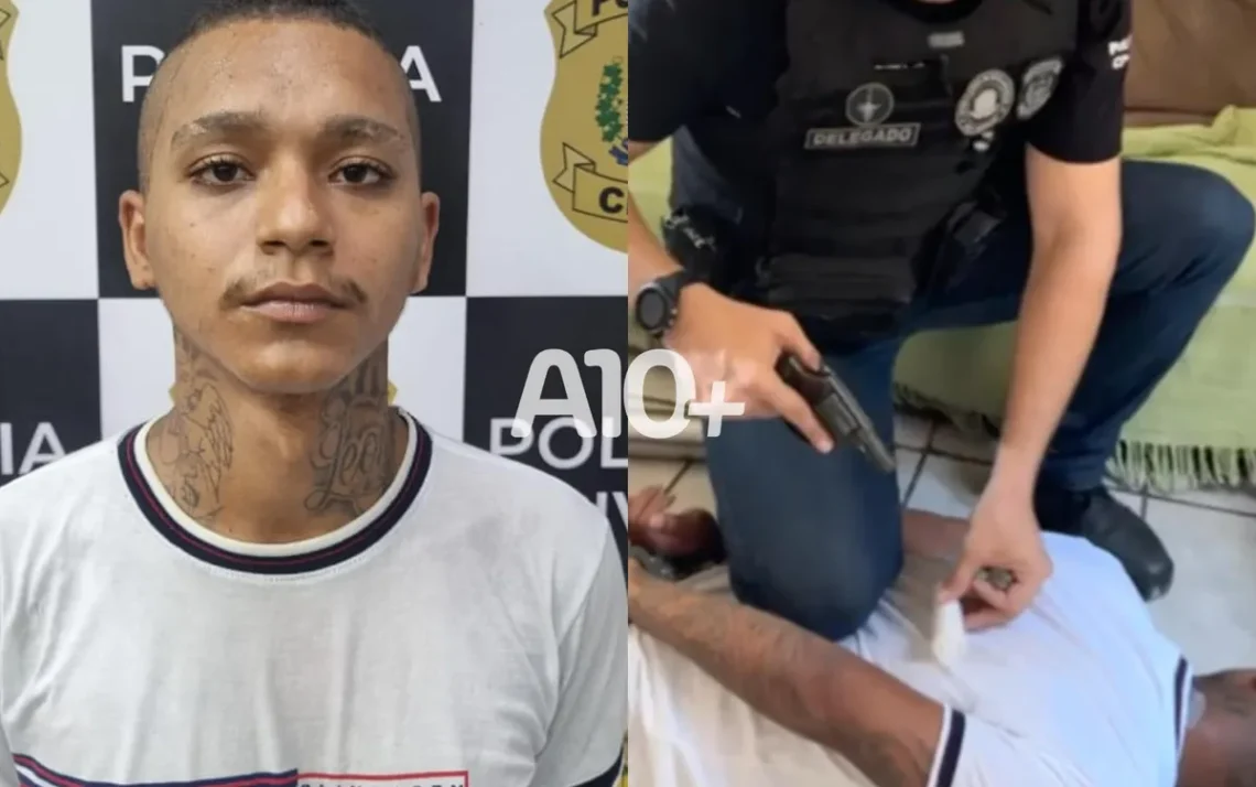 Faccionado é preso em flagrante com armas e drogas em residência na zona Leste de Teresina Divulgação/ PC-PI - Todos os direitos: © A10 Mais