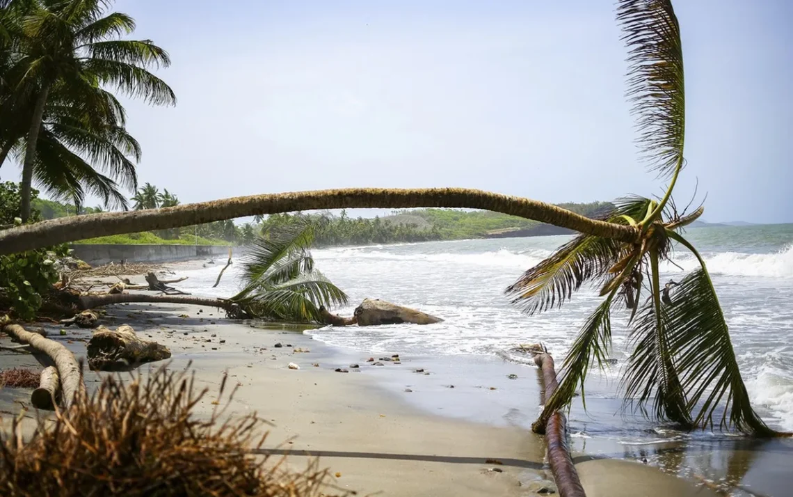 abalo-térmico, onda-de-impacto, impacto-oceânico;